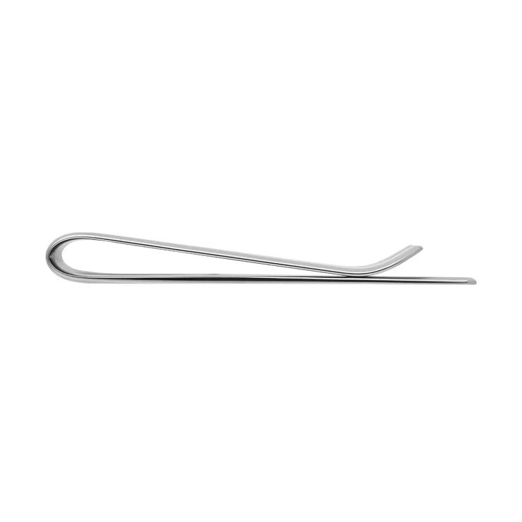 S.T. Dupont Money Clip Metal Monogram Silver 