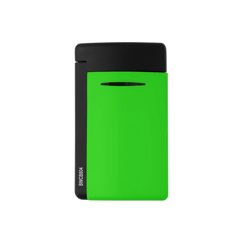 S.T. Dupont Minijet Lacquer Neon Green Lighter