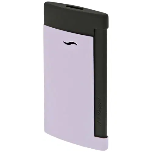 S.T. Dupont Slim 7 Matt Black and Lilac Lighter