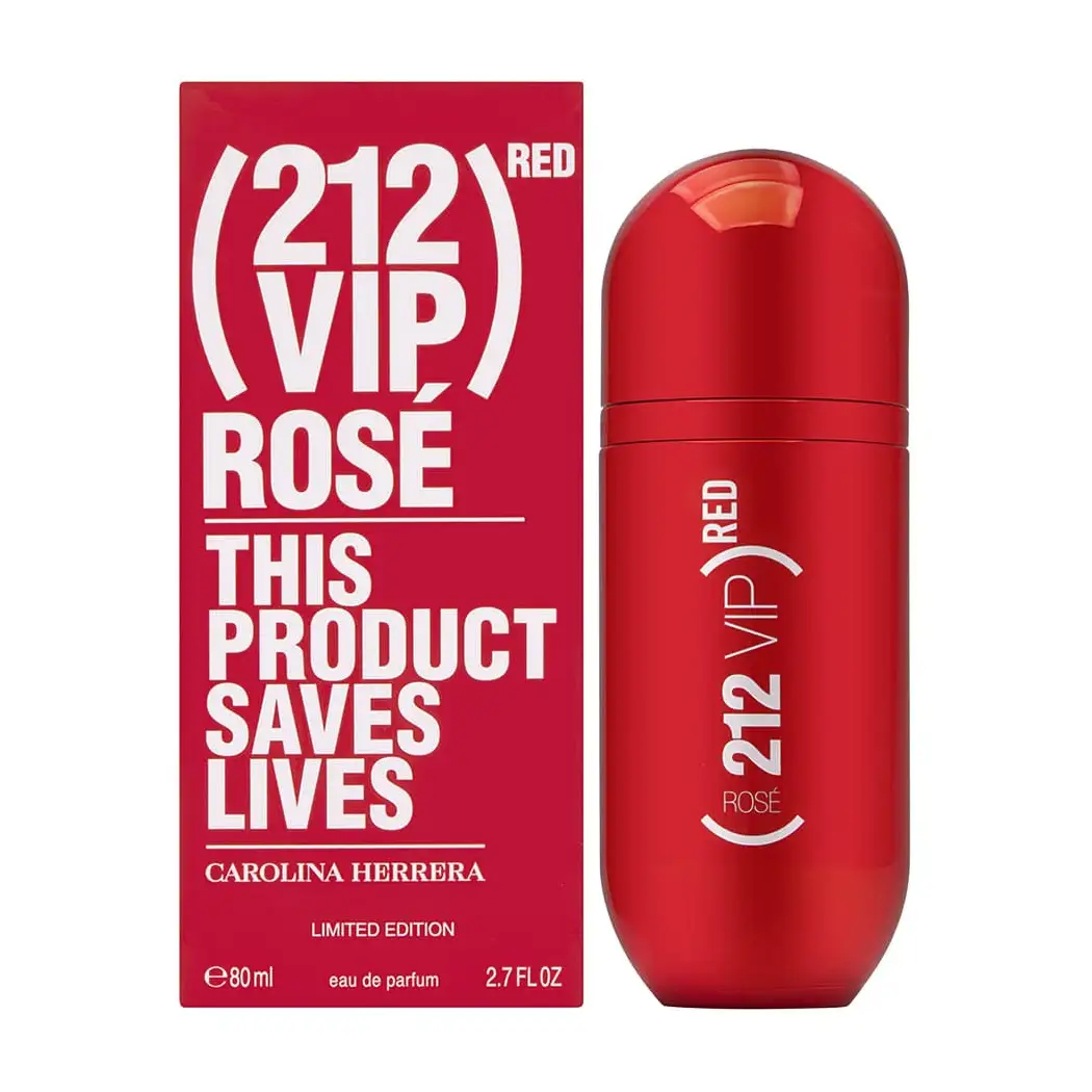 عطر كارولينا هيريرا 212 فى اى بى روز ريد اصدار خاص 80 مل