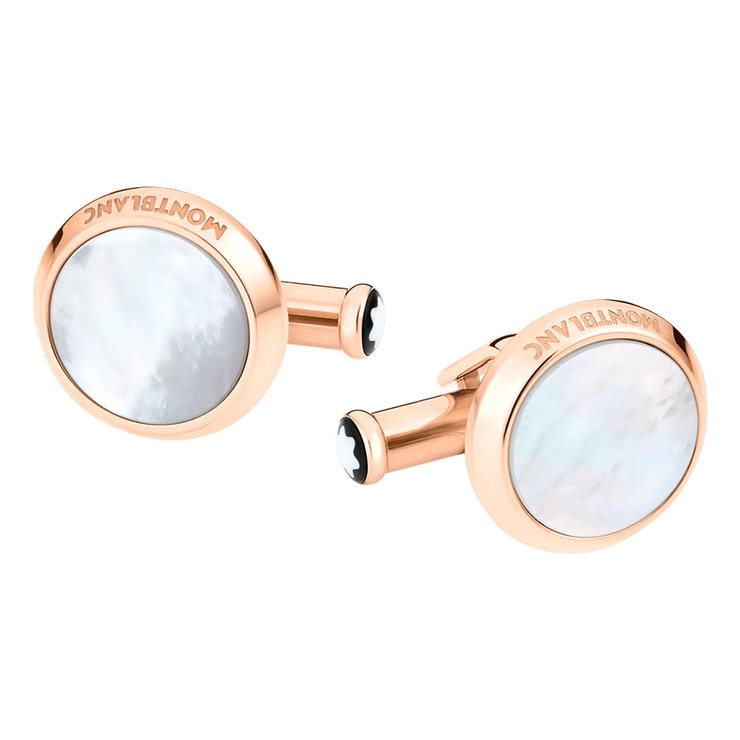 Montblanc Meisterstuck Cufflink Rose Gold 