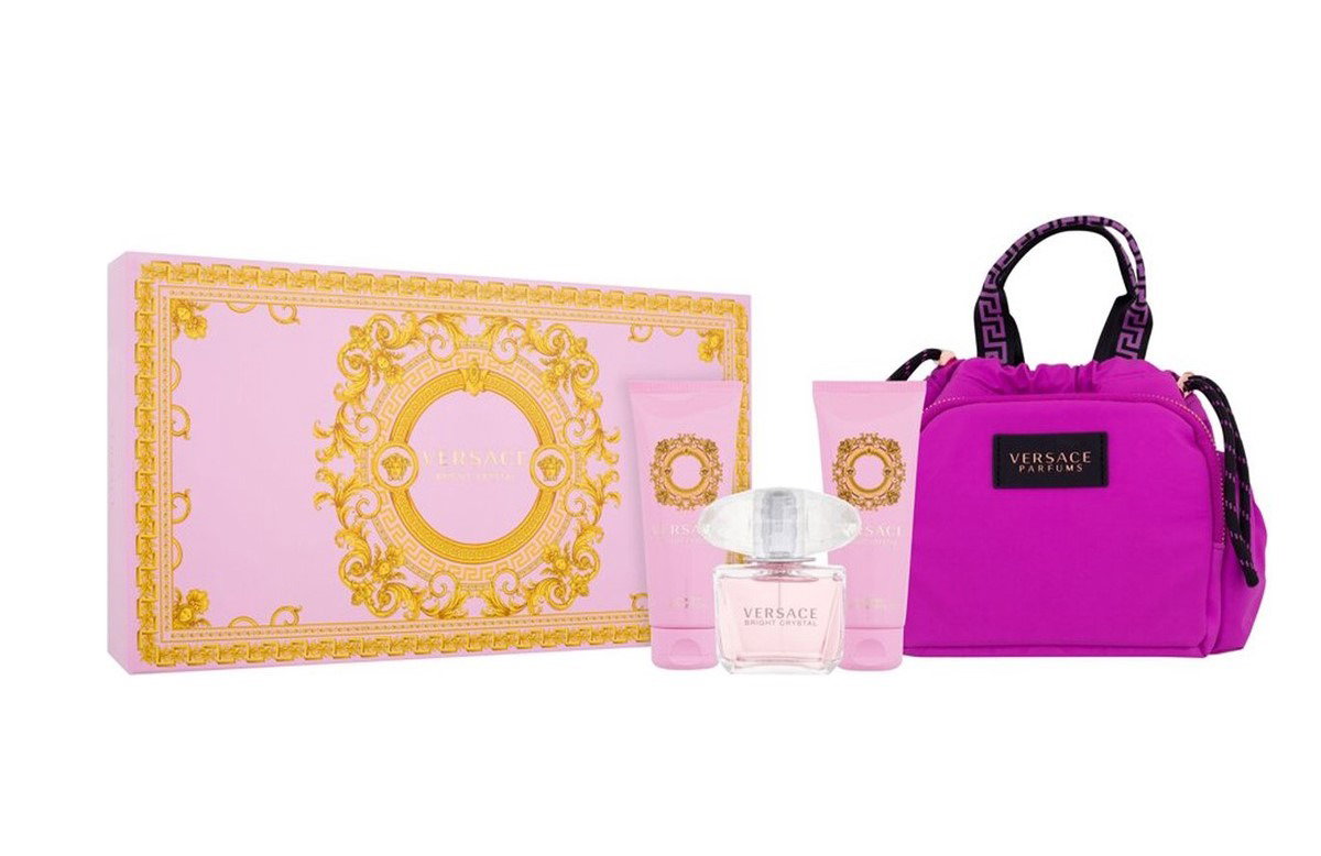 طقم عطر فرساتشي برايت كريستال او دو تواليت 90 مل