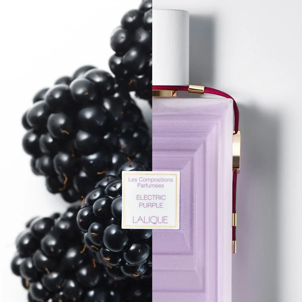 عطر لاليك لي كومبوزيسيون إليكتريك بيربل أو دو بارفان للنساء 100 مل