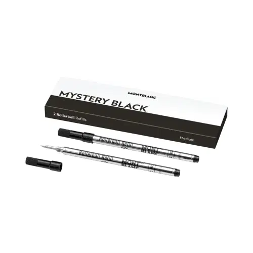 Montblanc 2 Rollerball Refills Medium Mystery Black