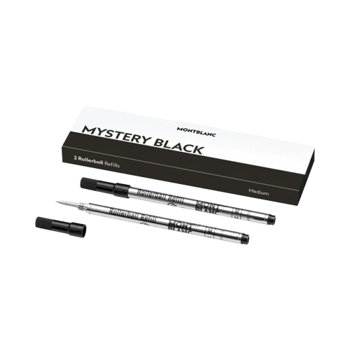 Montblanc 2 Rollerball Refills Medium Mystery Black