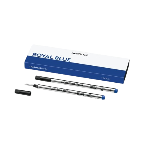 Montblanc 2 Rollerball Refills Medium, Royal Blue