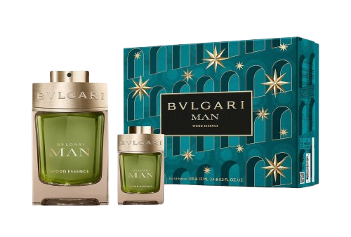 طقم عطر بولغارى وود ايسنس اودى بيرفيوم 100 مع 15 مل هدية 