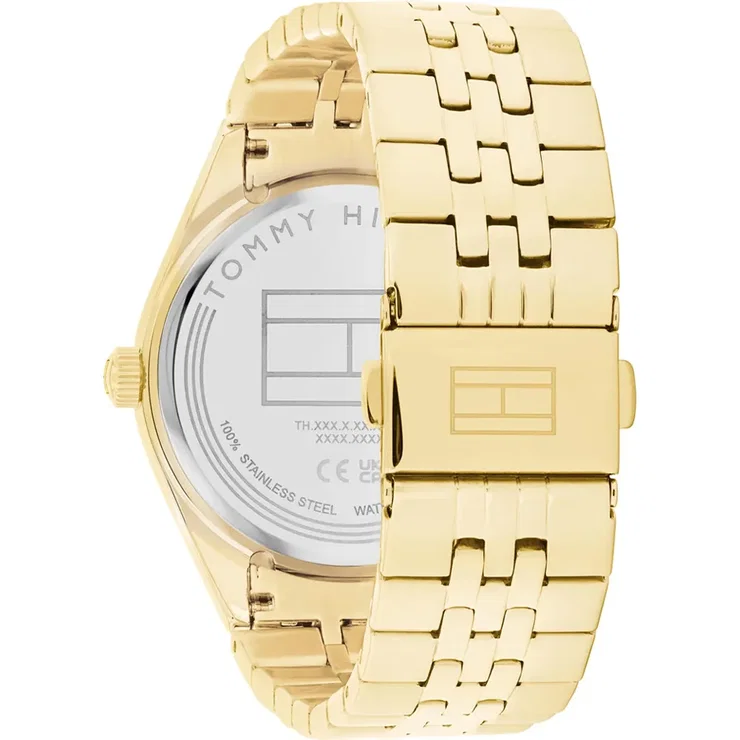 Tommy Hilfiger Monica Ladies Watch - Gold Stainless Steel
