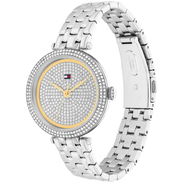Tommy Hilfiger Women's Silver watch & Crystal Dial