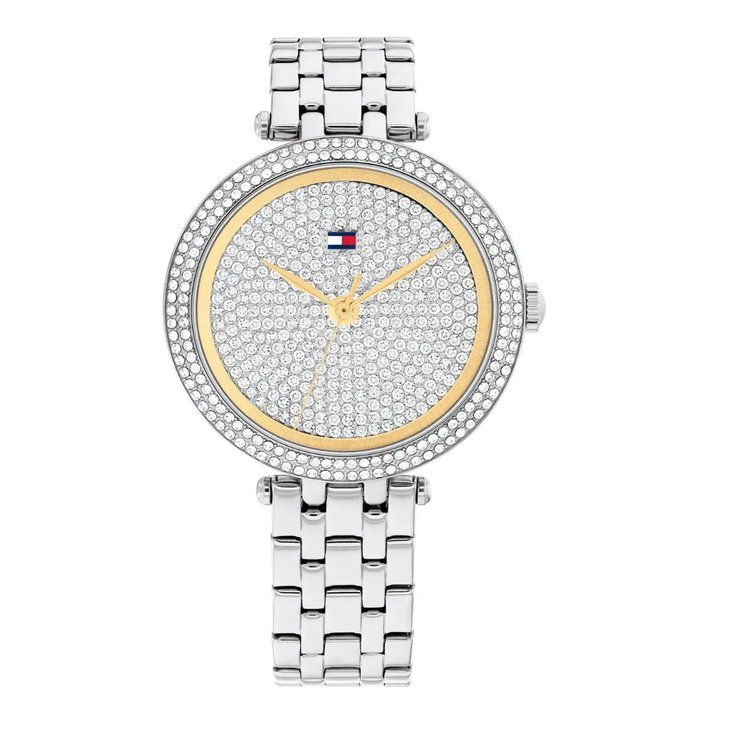 Tommy Hilfiger Women's Silver watch & Crystal Dial