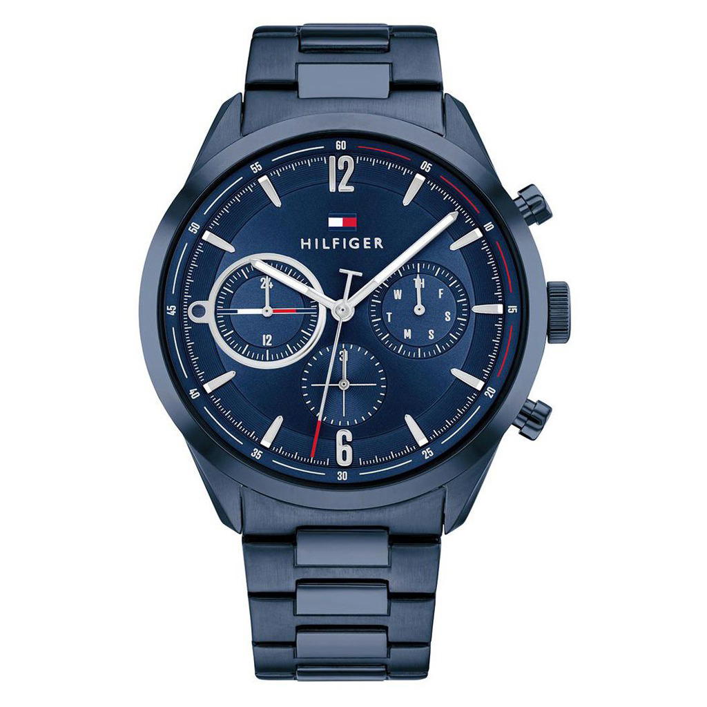 Tommy Hilfiger Gents Watch stainless steel blue