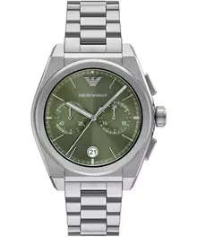 Emporio Armani Federico Chronograph Green Watch