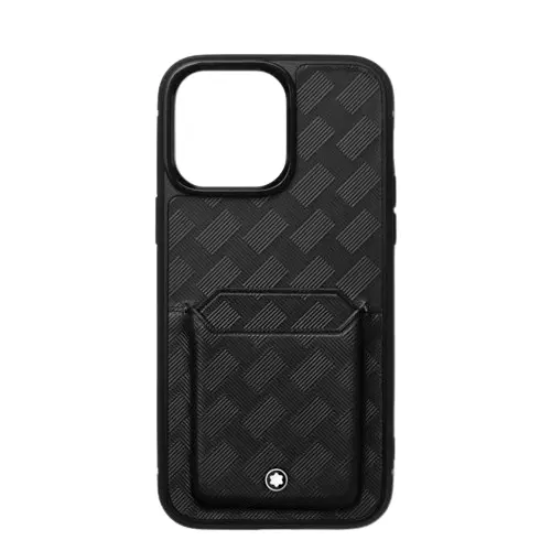 Montblanc Extreme 3.0 hard phone case iPhone 15 Pro Max black