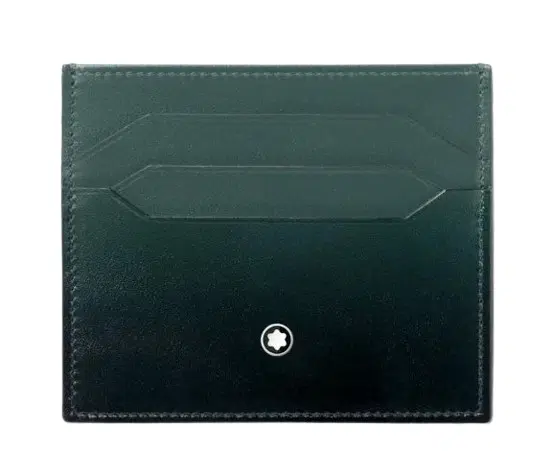 Montblanc Meisterstuck Card Holder 6cc Green Leather 
