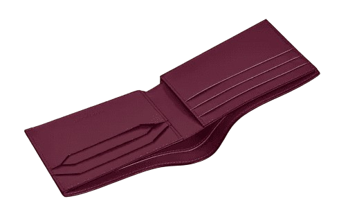 Montblanc Meisterstuck Wallet 6cc - Burgundy Leather
