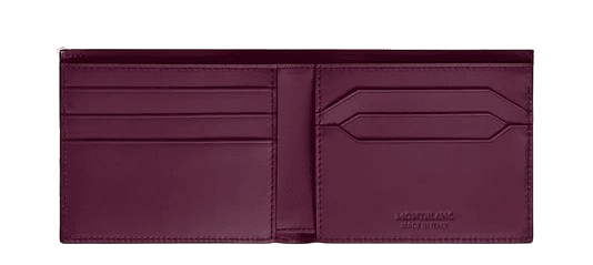Montblanc Meisterstuck Wallet 6cc - Burgundy Leather