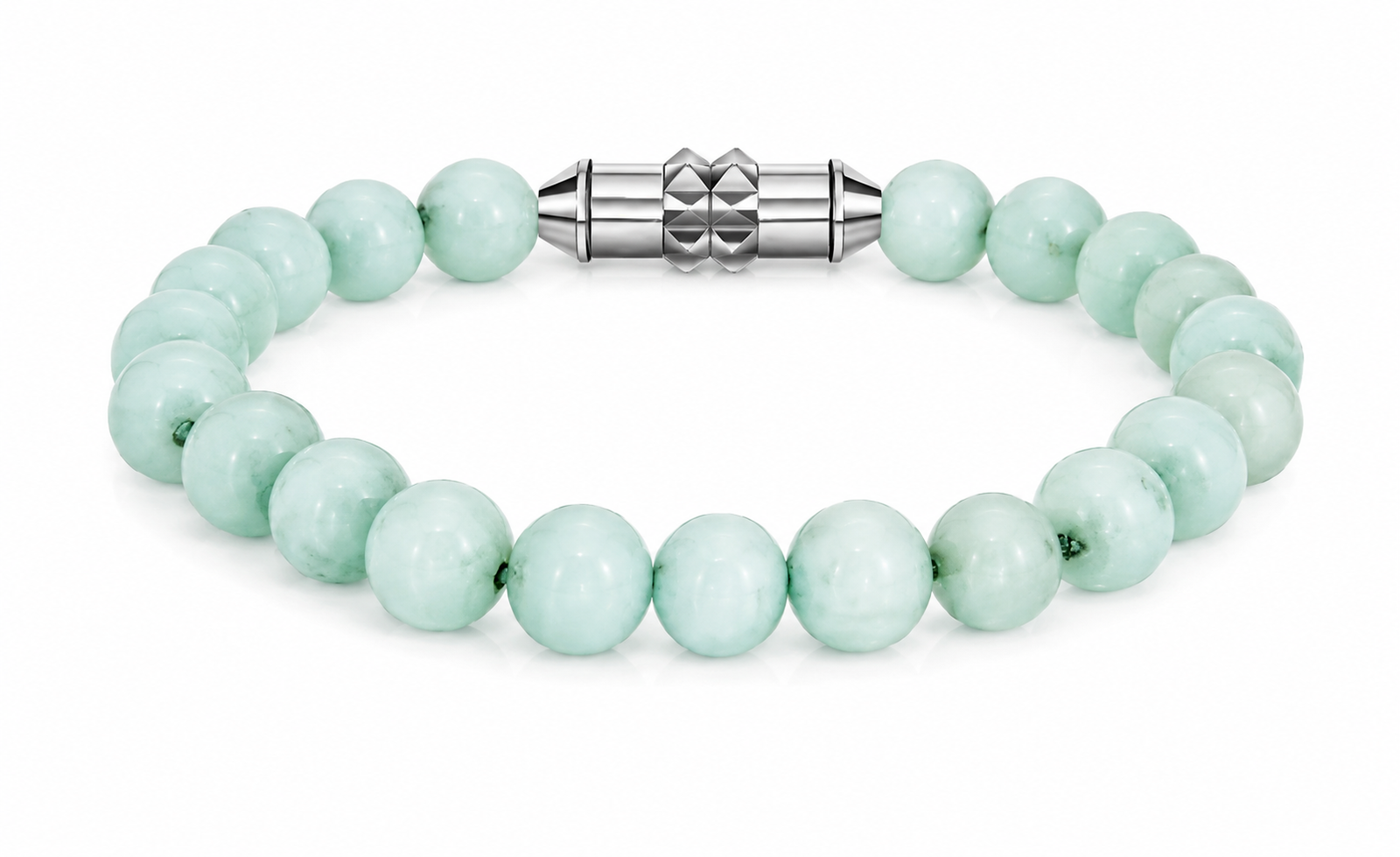 Police women silver bracelet with beads 