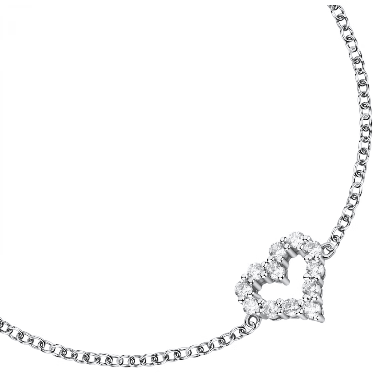 Morellato TESORI bracelet for women silver with crystal