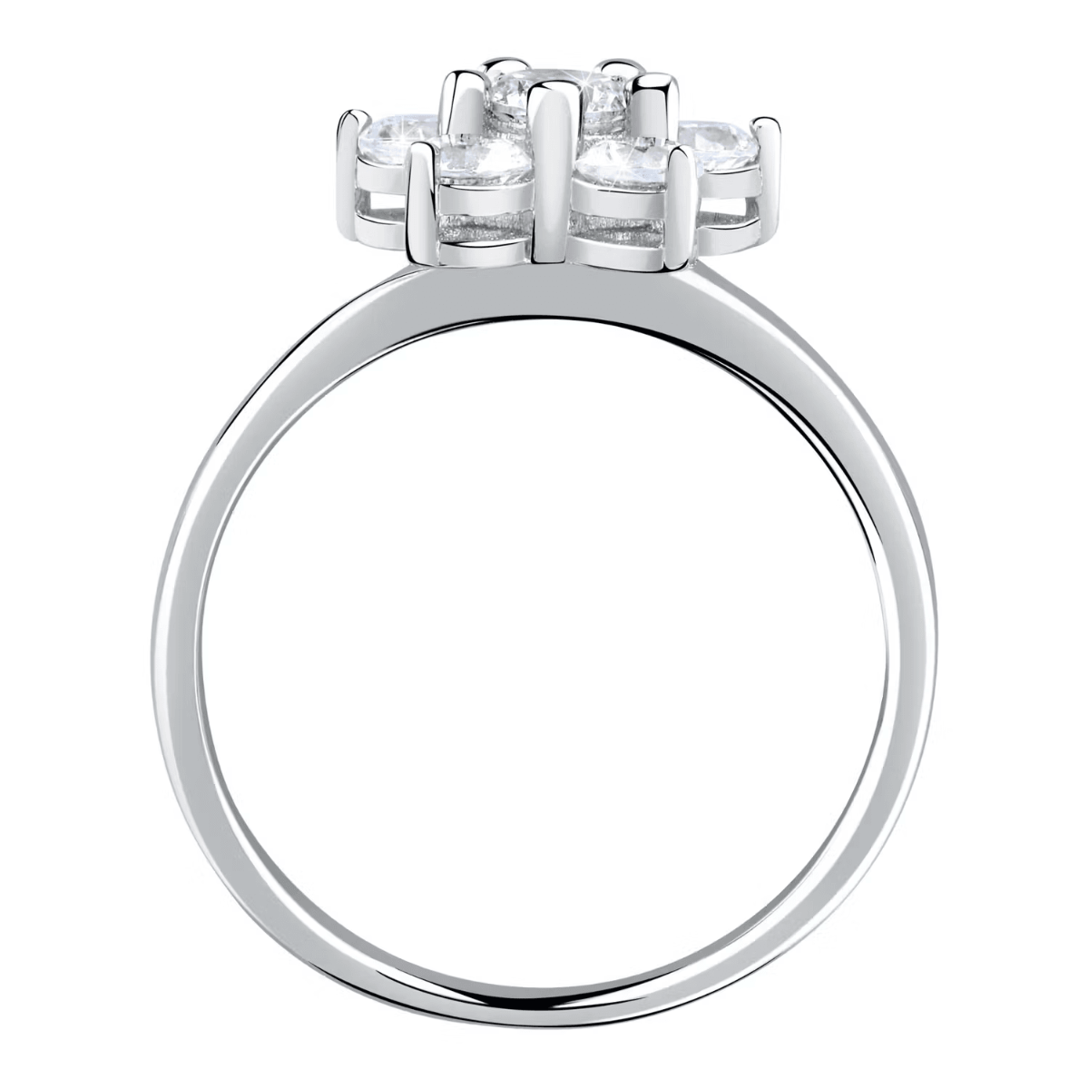 Morellato TESORI ring for women silver with crystal size 12