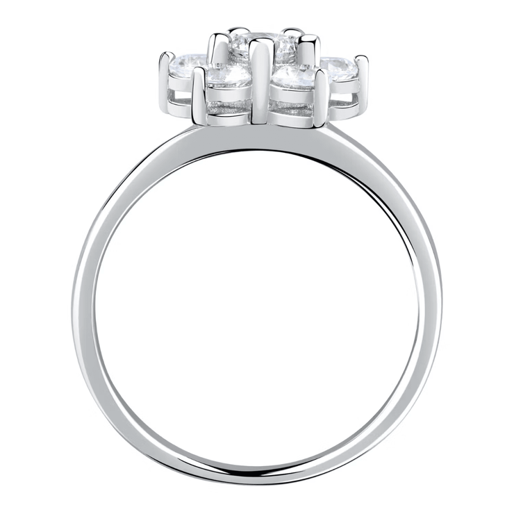 Morellato TESORI ring for women silver with crystal size 12