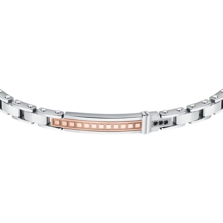 Sector Premium Bracelet For Men Steel Silver , Rose Gold
