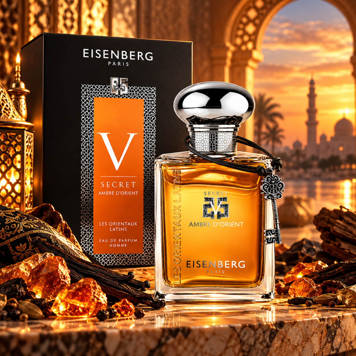 عطر إيزنبرج سيكريت V أمبر دوريون 30 مل للرجال