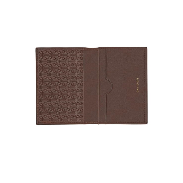 Davidoff Zino Men Brown Leather Wallet 