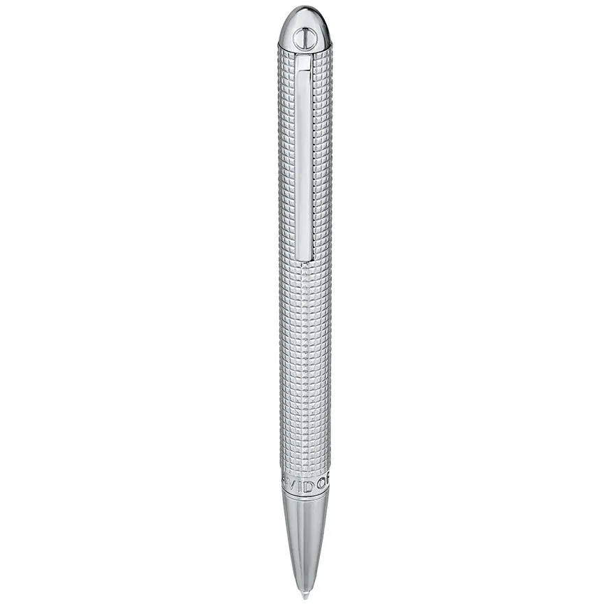 Davidoff Stainless Steel Ballpoint Pen Silver