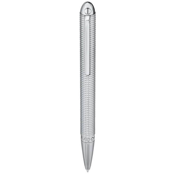 Davidoff Stainless Steel Ballpoint Pen Silver