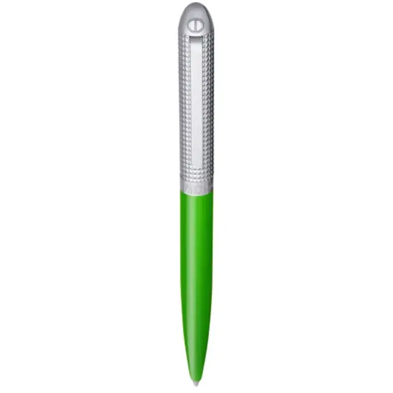 Davidoff Green and Silver Ballpoint Pen