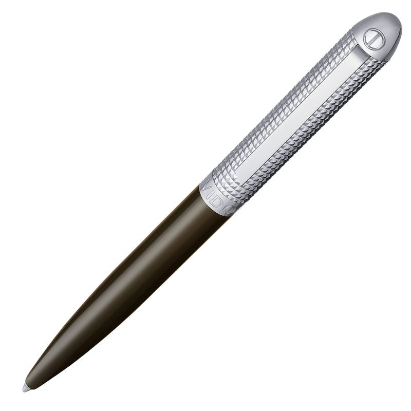 Davidoff Black and Silver Ballpoint Pen