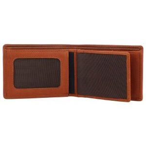 Davidoff Basic Men Brown Leather Wallet Classic