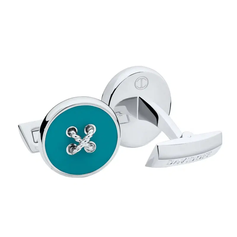 Davidoff Turquoise Men Cufflinks