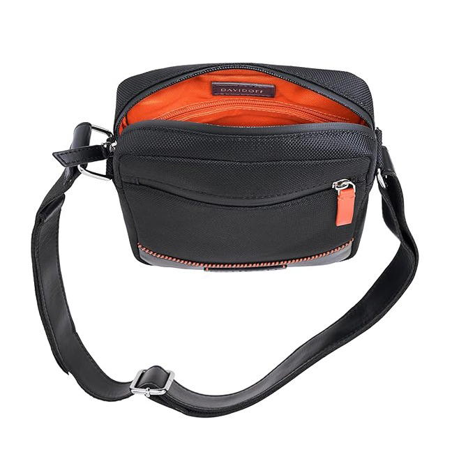 Davidoff Men Black Shoulder Bag
