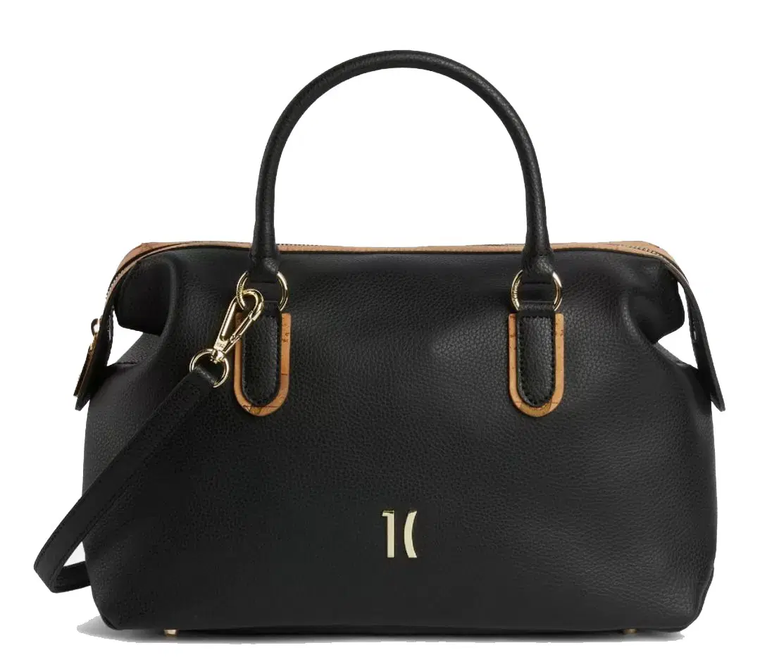 Alviero Martini Olympia boston hand bag Black