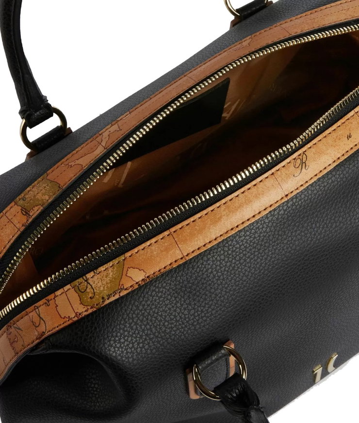 Alviero Martini Olympia boston hand bag Black