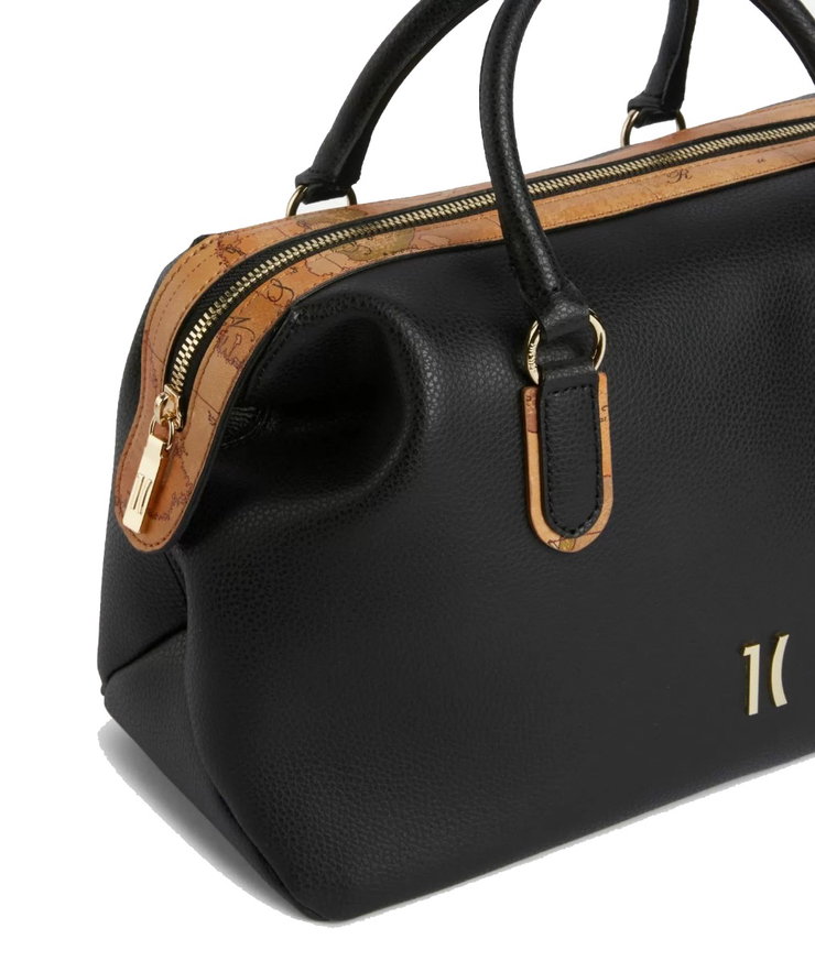 Alviero Martini Olympia boston hand bag Black