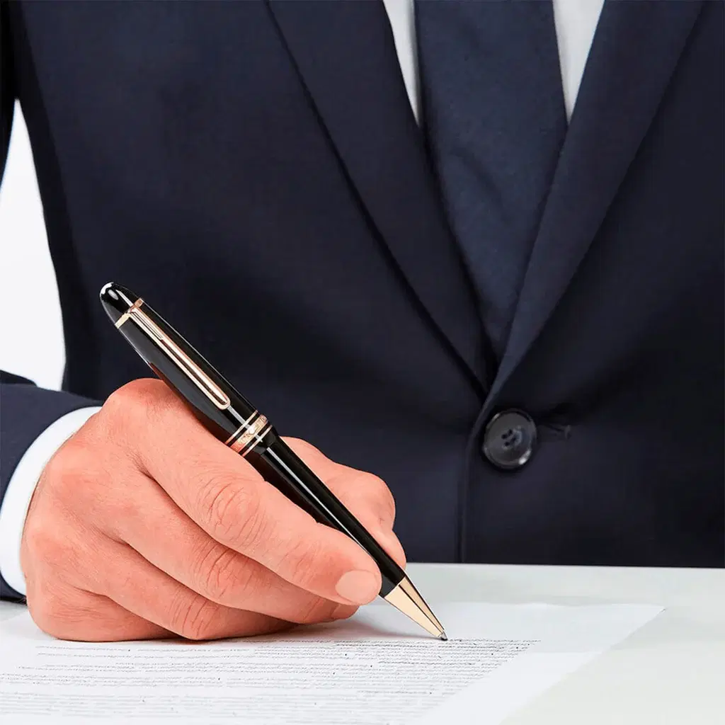 Montblanc Meisterstuck Rose Gold LeGrand Ballpoint Pen