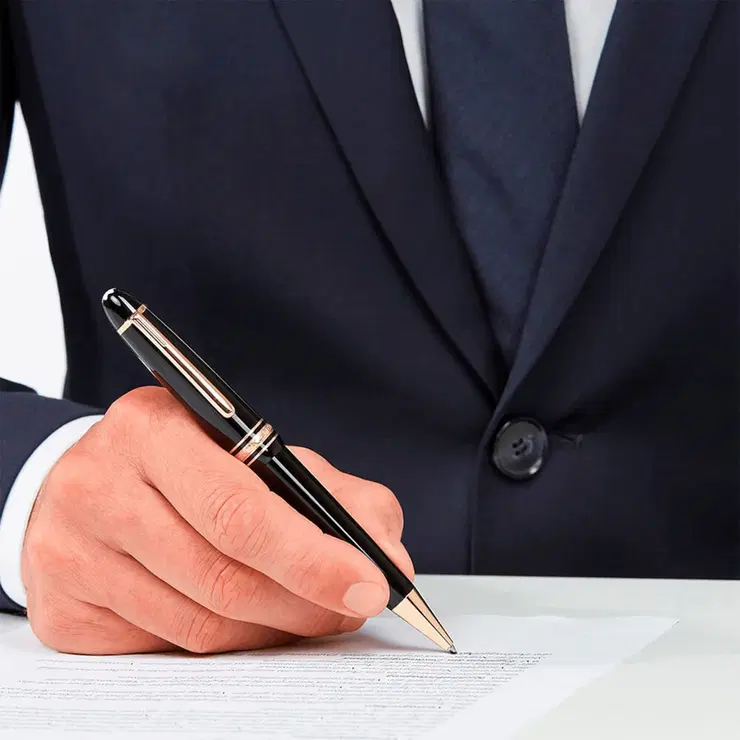 Montblanc Meisterstuck Rose Gold LeGrand Ballpoint Pen