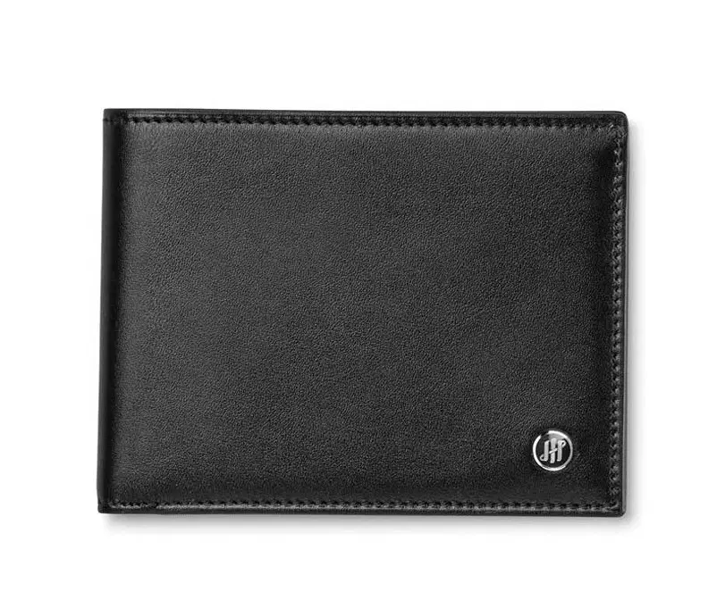 Montegrappa Signet Series Forex Wallet 8cc Black Leather
