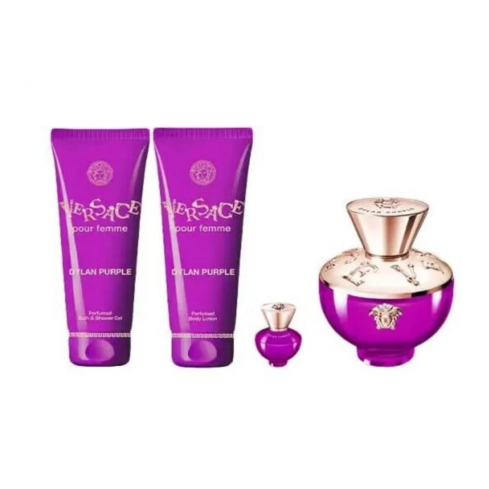 Versace Dylan Purple Edp 100Ml Gift Set