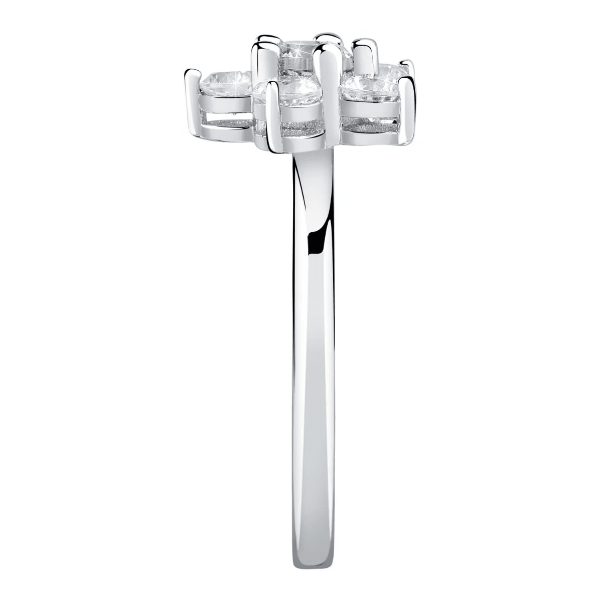 Morellato TESORI ring for women silver with crystal size 12