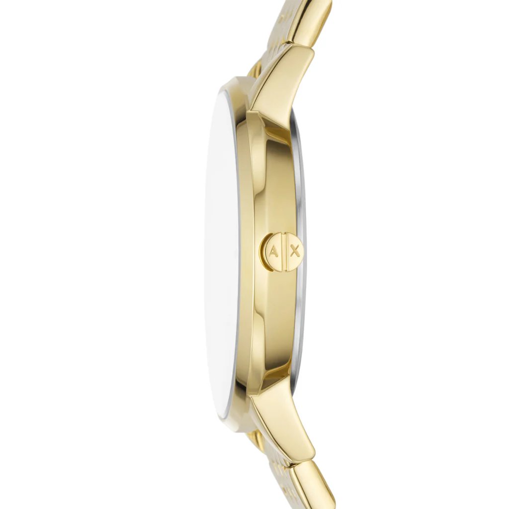 Armani Exchange Lola ladies watch stainless steel gold 