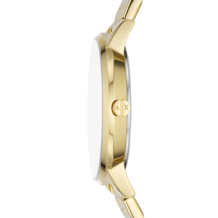 Armani Exchange Lola ladies watch stainless steel gold 