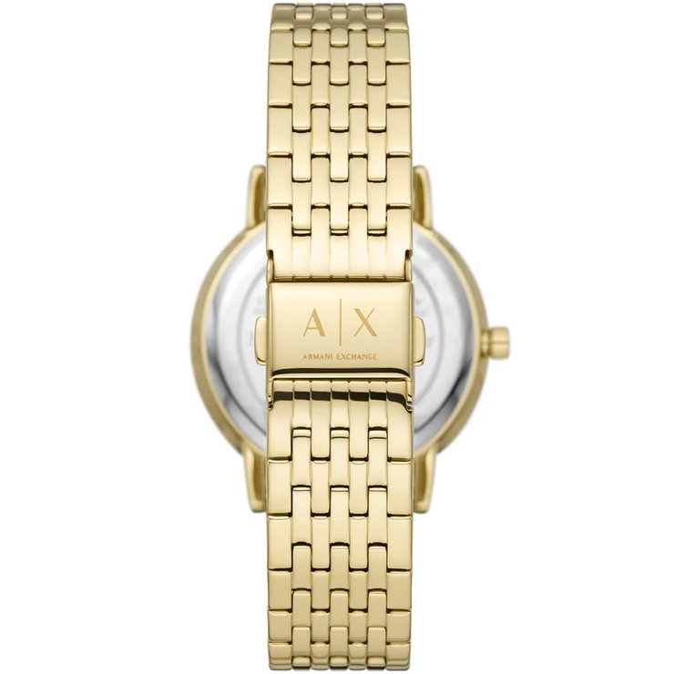 Armani Exchange Lola ladies watch stainless steel gold