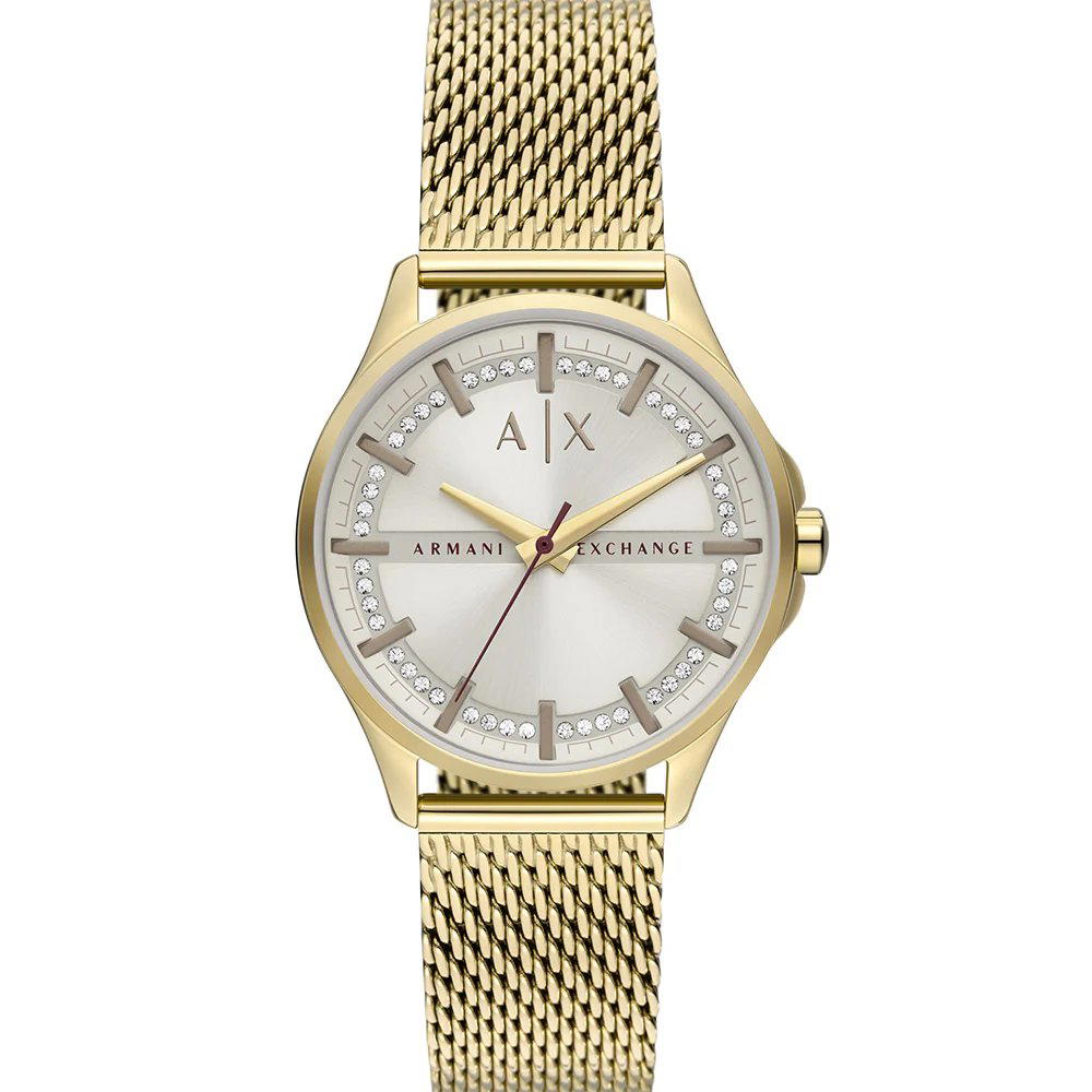 Armani Exchange Lady Hampton Gold Tone Ladies Watch