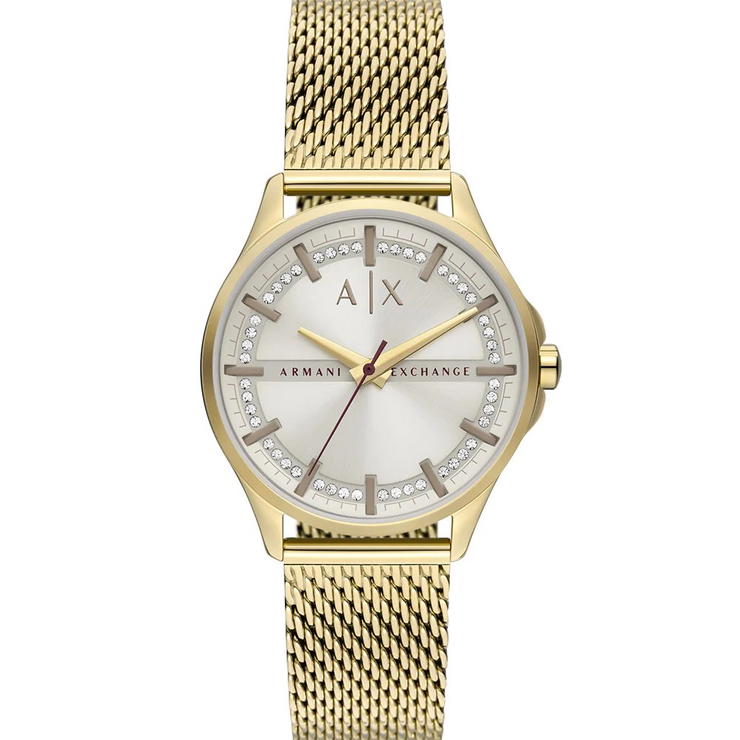 Armani Exchange Lady Hampton Gold Tone Ladies Watch