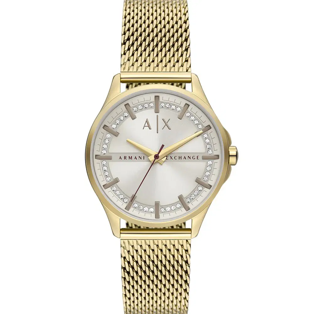 Armani Exchange Lady Hampton Gold Tone Ladies Watch