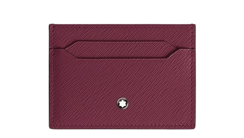 Montblanc Sartorial Burgundy Red Card Holder