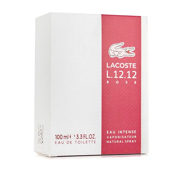 Lacoste L.12.12 Rose Intense Eau de Toilette 100ml